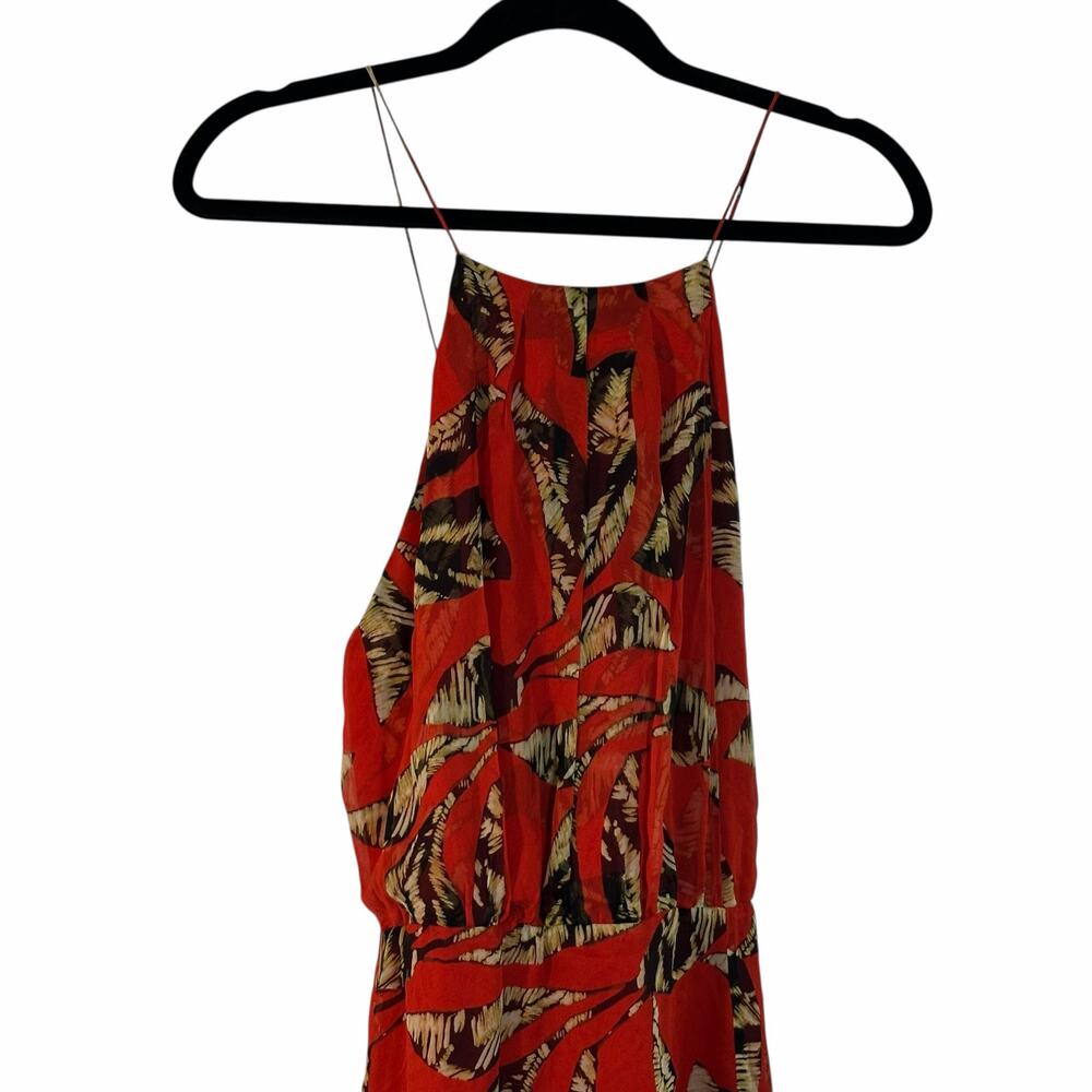 Paula Hermanny Mabel Silk Long Dress in Paje print - Picture 2 of 7
